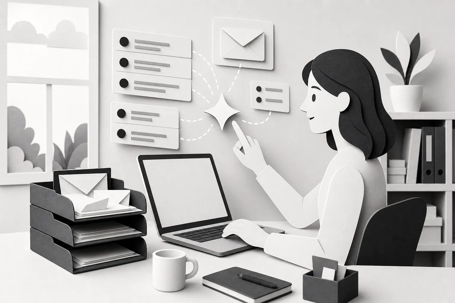Illustration for Gemini in Gmail